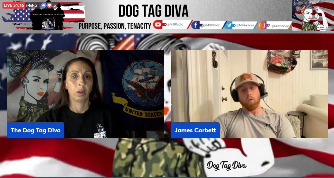 The Dog Tag Diva- James Corbett join us post thumbnail image