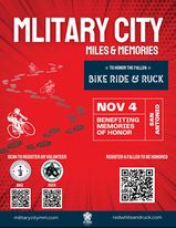 Memoriesofhonor.org Red White & Ruck in SA TX needs your support. Come out to honor those who serve or have served. Ride Walk or Ruck just show up !